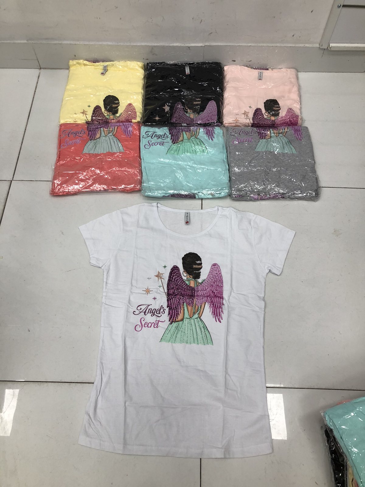 Bluzka damskie 5531 Mix kolor M-XL (Towar Tureckie)