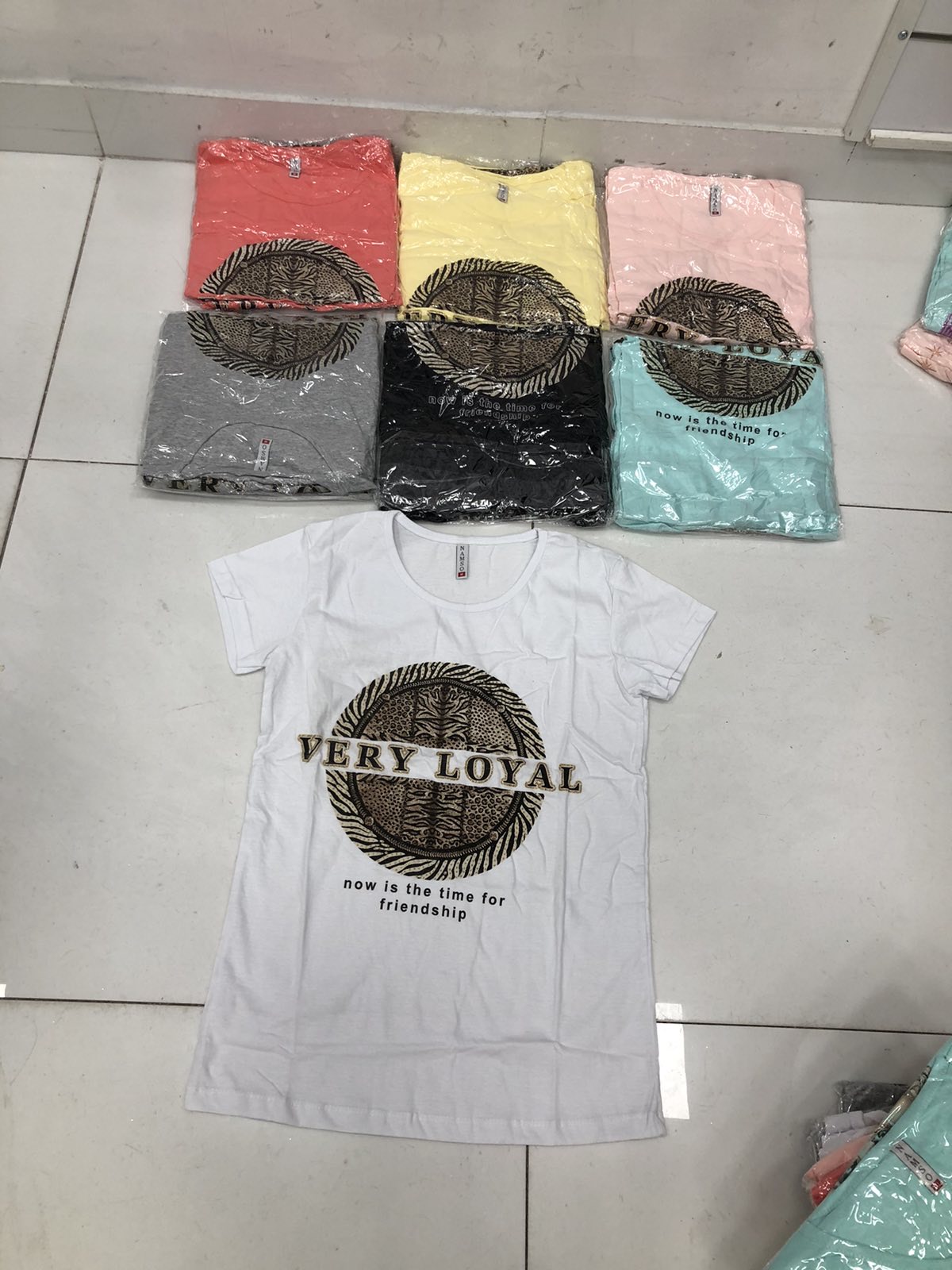 Bluzka damskie 5533 Mix kolor M-XL (Towar Tureckie)