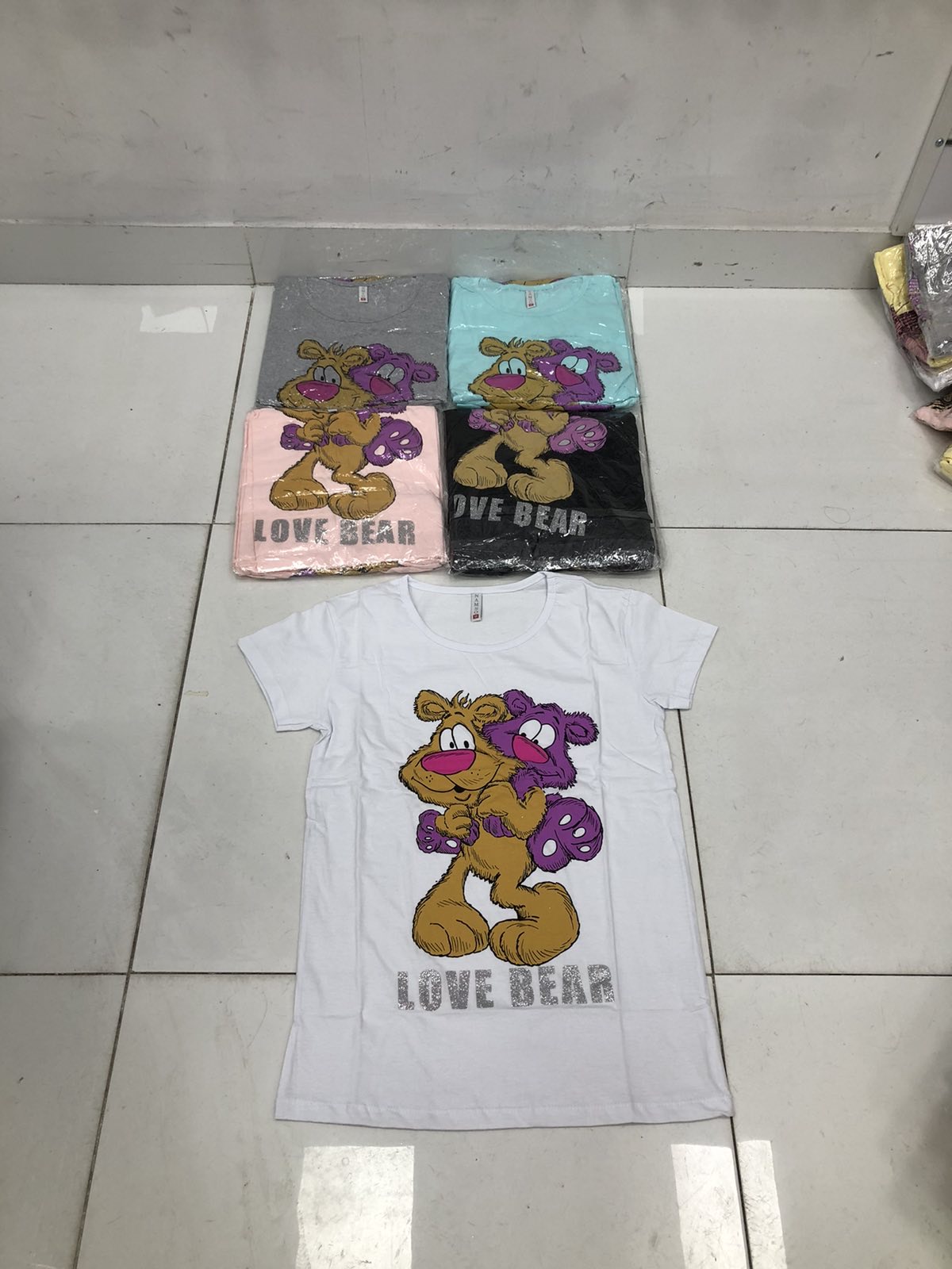 Bluzka damskie 5534 Mix kolor M-XL (Towar Tureckie)