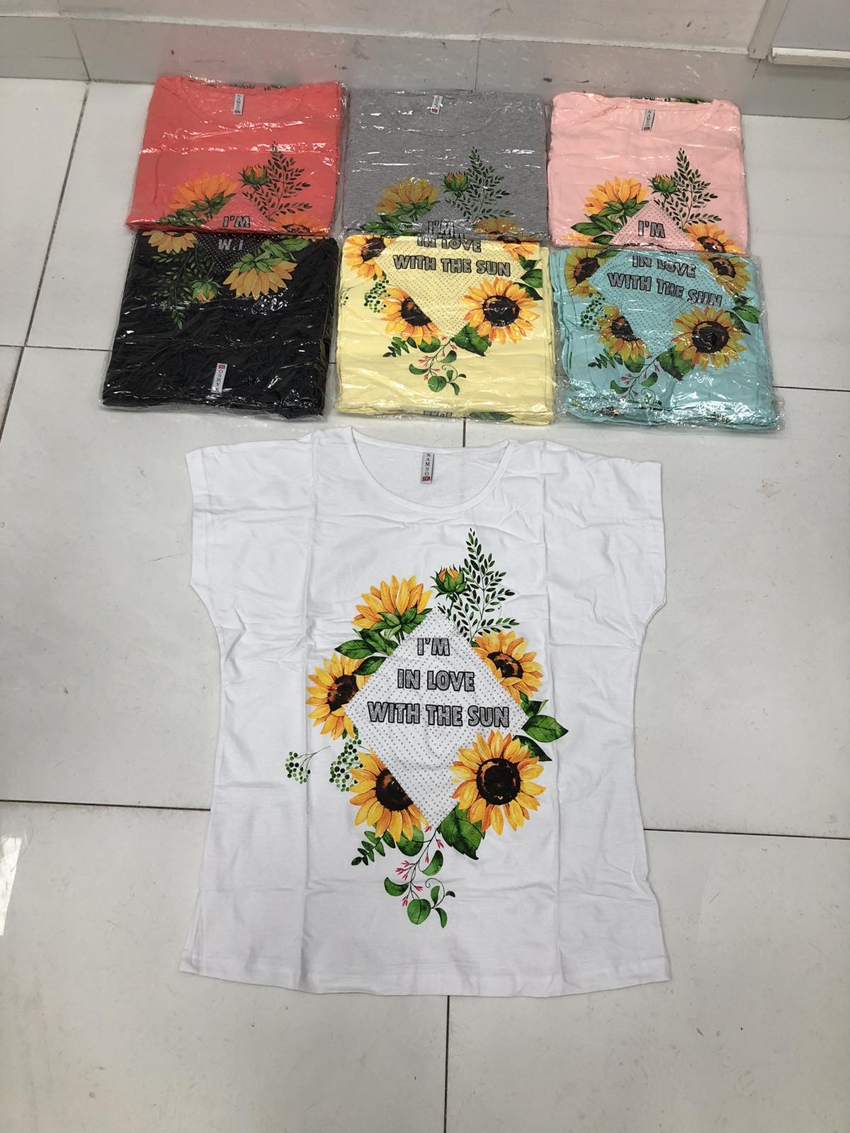 Bluzka damskie 5537 Mix kolor 2XL-4XL (Towar Tureckie) 1