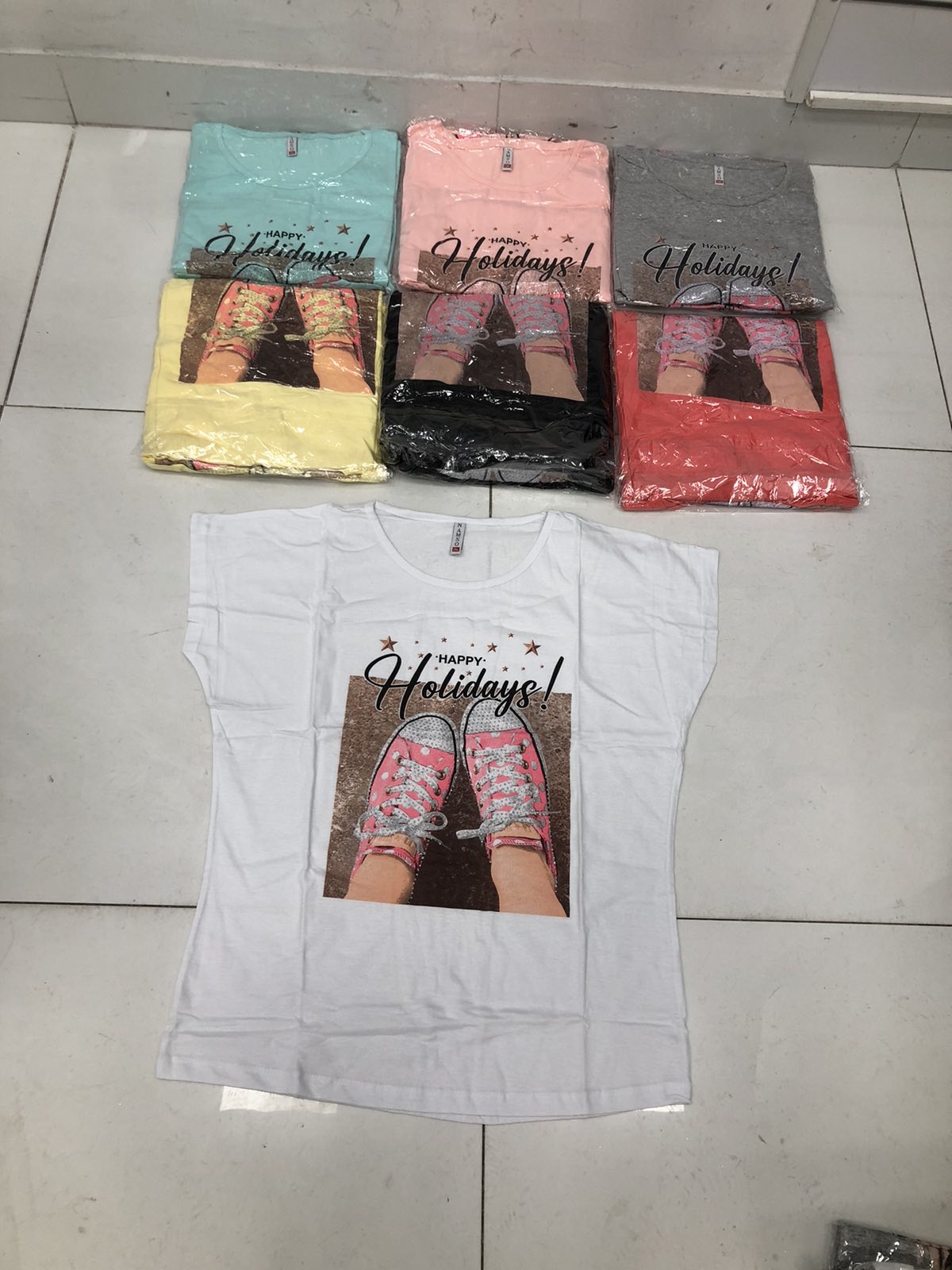 Bluzka damskie 5540 Mix kolor 2XL-4XL (Towar Tureckie) 1