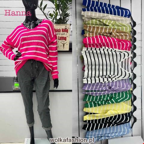 Sweter damskie 5805 Mix kolor Standard (Towar Włoskie)