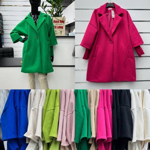 Płaszcze damskie 5807 Mix kolor Standard (Towar Włoskie) 1