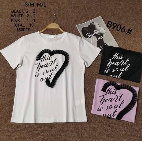 Bluzka damskie B906 Mix kolor S/M-L/XL 