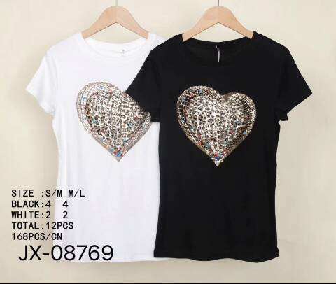 Bluzka damskie JX-08769 Mix kolor S/M-L/XL 