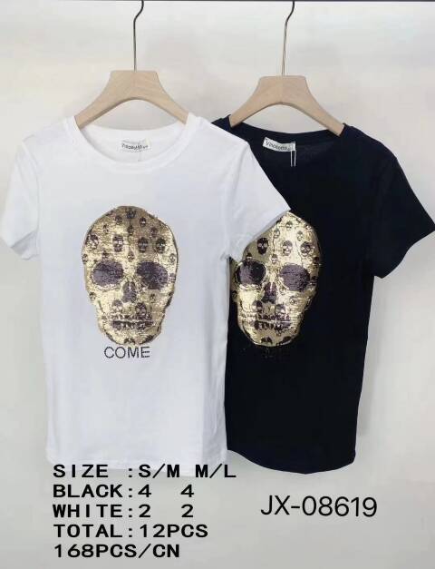 Bluzka damskie JX-08619 Mix kolor S/M-L/XL 