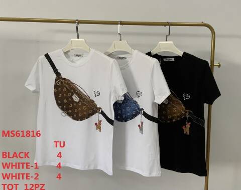 Bluzka damskie MS61816 Mix kolor Standard