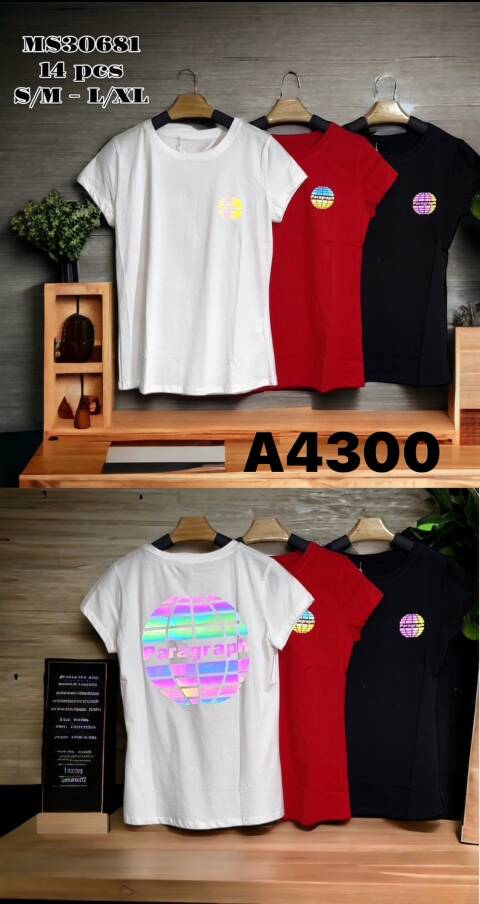 Bluzka damskie MS30681 Mix kolor S/M-L/XL 