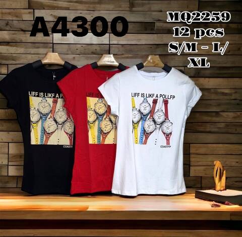 Bluzka damskie MQ2259 Mix kolor S/M-L/XL  1