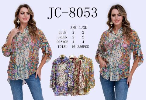 Koszula damskie JC-8053 Mix kolor M-2XL