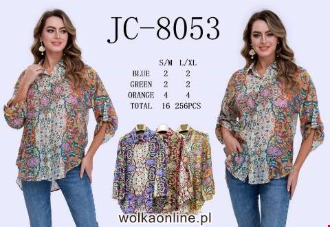 Koszula damskie JC-8053 Mix kolor M-2XL