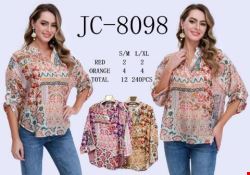 Koszula damskie JC-8098 Mix kolor S/M-L/XL