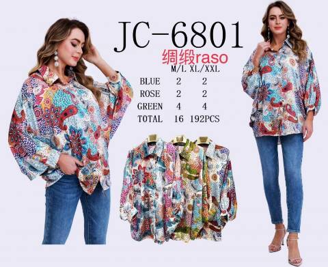 Koszula damskie JC-6801 Mix kolor M-2XL 1