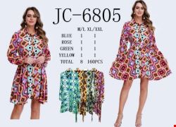 Sukienka damskie JC-6805 Mix kolor M-2XL