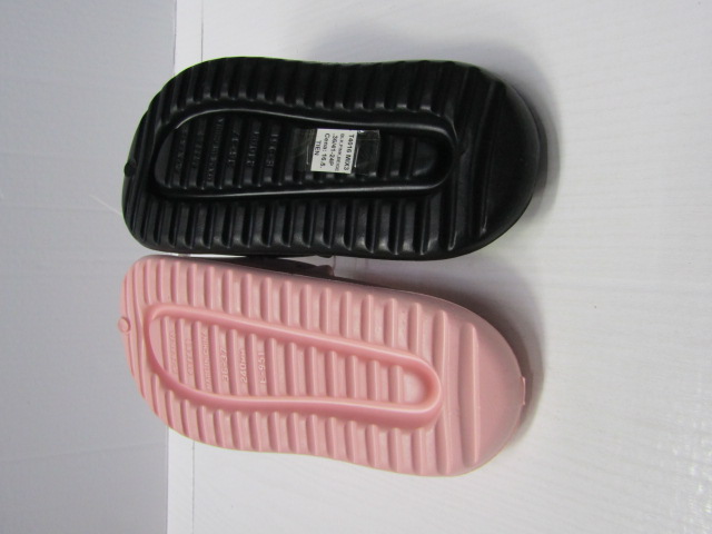 Klapki Damskie T4016 BLACK/PINK/BEIGE 36-41 1