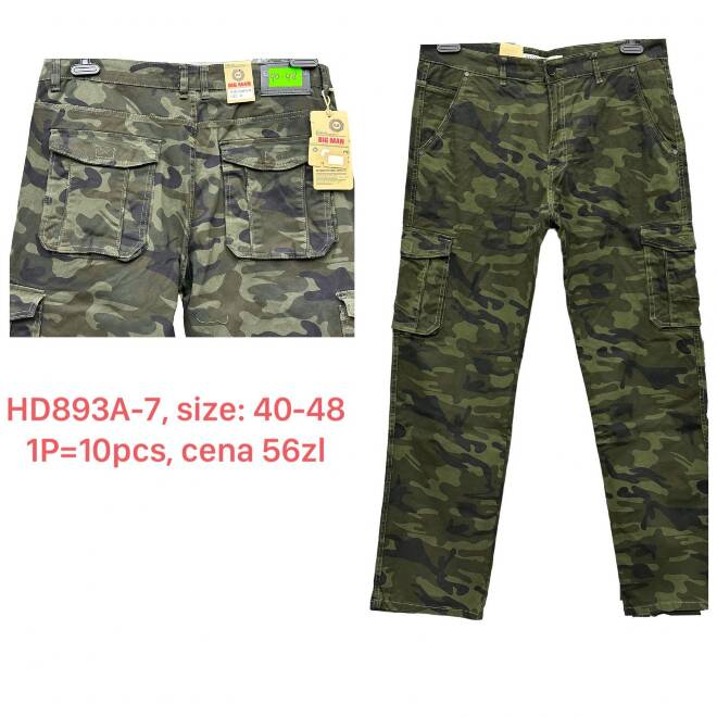 Spodnie męskie HD893A-7 1 KOLOR 40-48