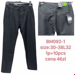 Spodnie męskie BM092-1 1 KOLOR 30-38