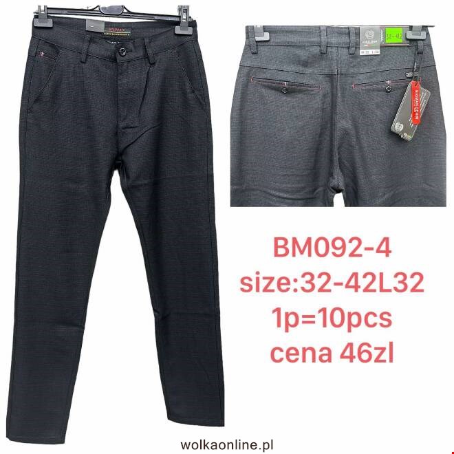 Spodnie męskie BM092-4 1 KOLOR 32-42