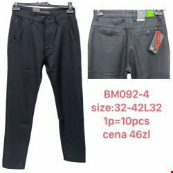 Spodnie męskie BM092-4 1 KOLOR 32-42