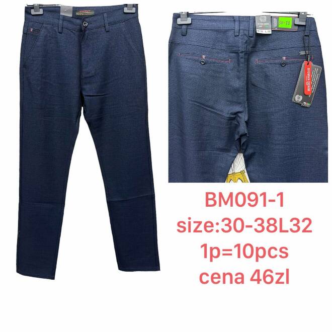 Spodnie męskie BM091-1 1 KOLOR 30-38 1
