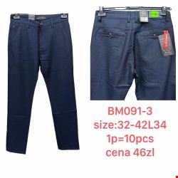 Spodnie męskie BM091-3 1 KOLOR 32-42