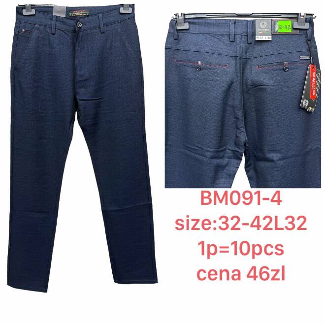 Spodnie męskie BM091-4 1 KOLOR 32-42