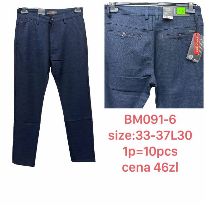 Spodnie męskie BM091-6 1 KOLOR 33-37 1