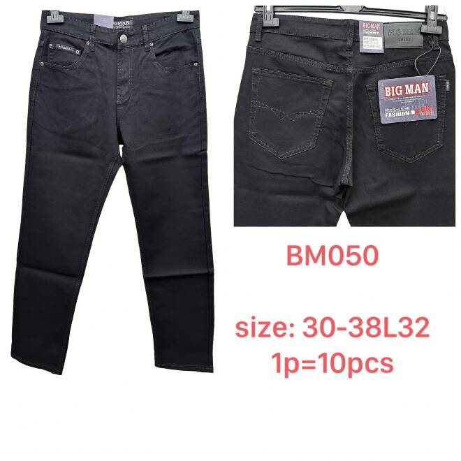 Jeansy męskie BM050 1 KOLOR 30-38 1