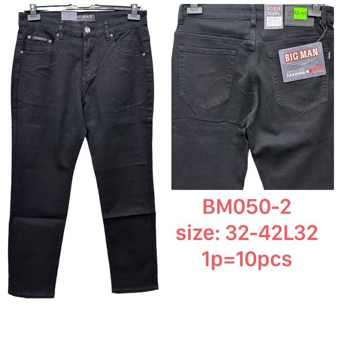 Jeansy męskie BM050-2 1 KOLOR 32-42