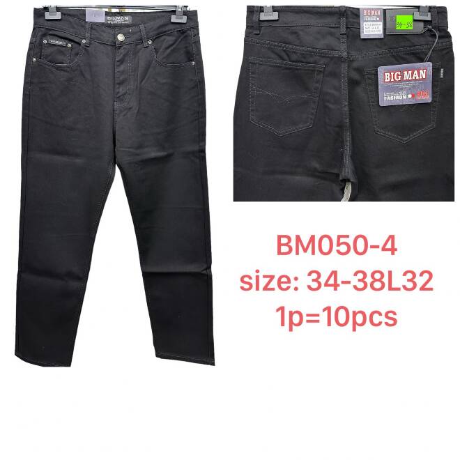 Jeansy męskie BM050-4 1 KOLOR 34-38 1