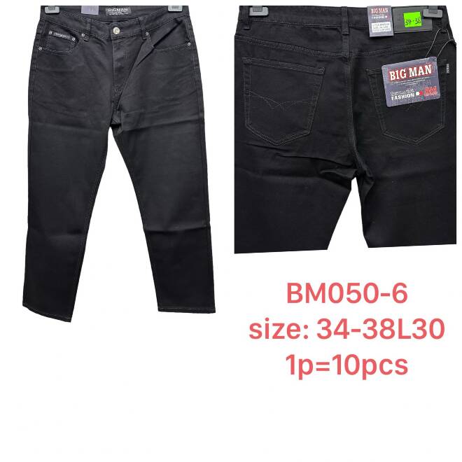 Jeansy męskie BM050-6 1 KOLOR 34-38 1