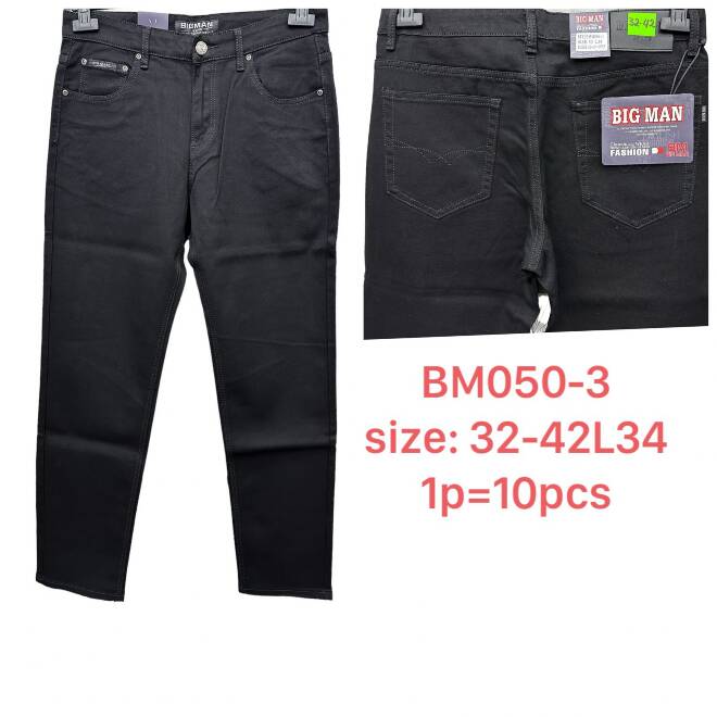 Jeansy męskie BM050-3 1 KOLOR 32-42