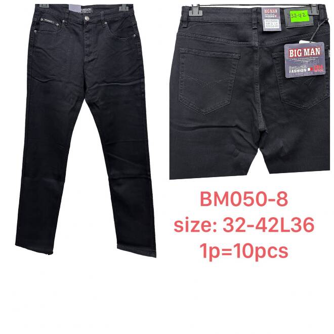 Jeansy męskie BM050-8 1 KOLOR 32-42 1