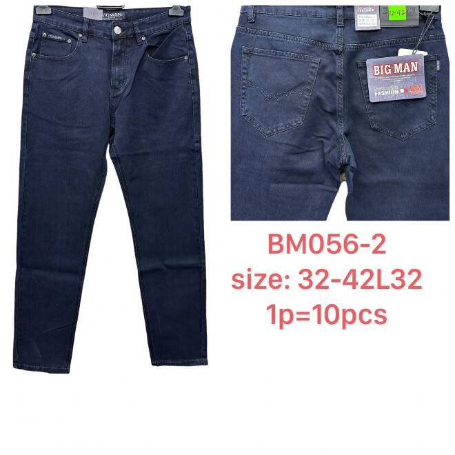 Jeansy męskie BM056-2 1 KOLOR 32-42