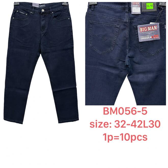 Jeansy męskie BM056-5 1 KOLOR 32-42