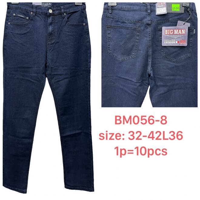 Jeansy męskie BM056-8 1 KOLOR 32-42 1