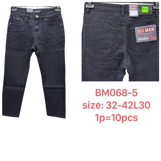 Jeansy męskie BM068-5 1 KOLOR 32-42 1