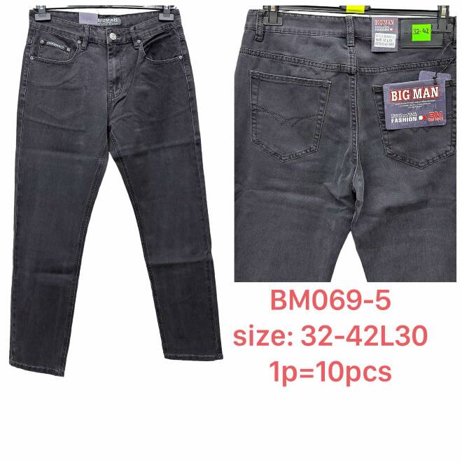 Jeansy męskie BM069-5 1 KOLOR 32-42 1