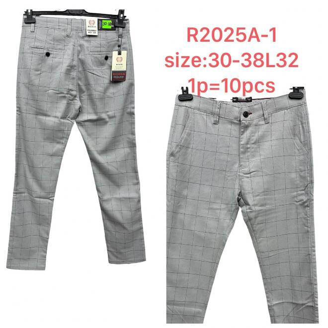 Spodnie męskie R2025A-1 1 KOLOR 30-38