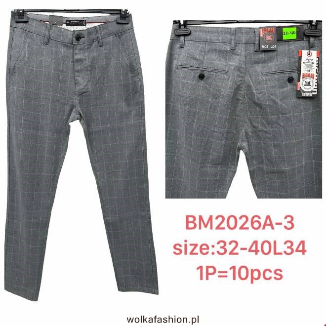 Spodnie męskie BM2026A-3 1 KOLOR 32-40