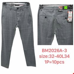 Spodnie męskie BM2026A-3 1 KOLOR 32-40
