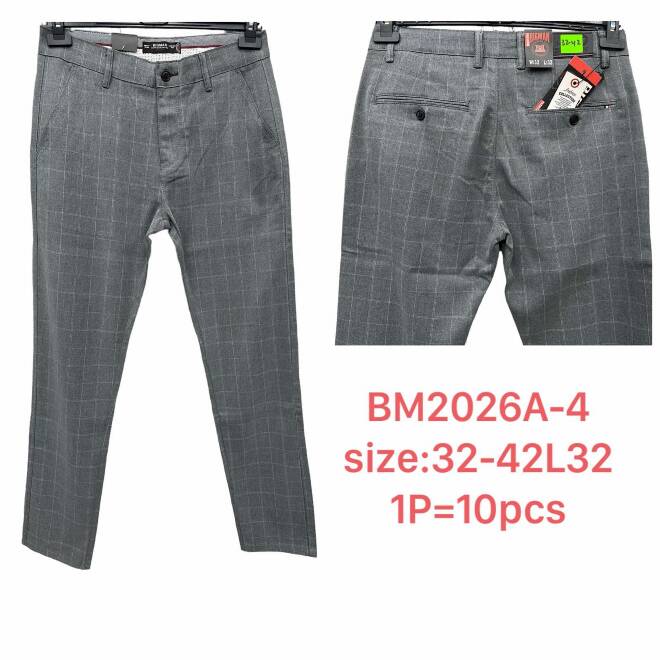 Spodnie męskie BM2026A-4 1 KOLOR 32-42