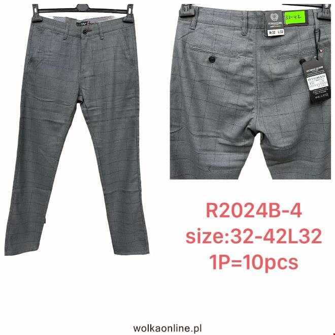 Spodnie męskie R2024B-4 1 KOLOR 32-42