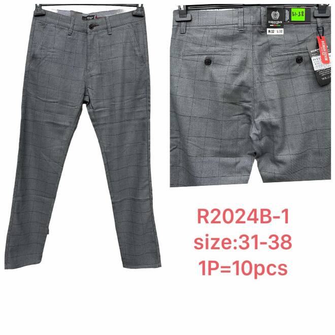 Spodnie męskie R2024B-1 1 KOLOR 31-38 1