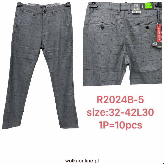 Spodnie męskie R2024B-5 1 KOLOR 32-42