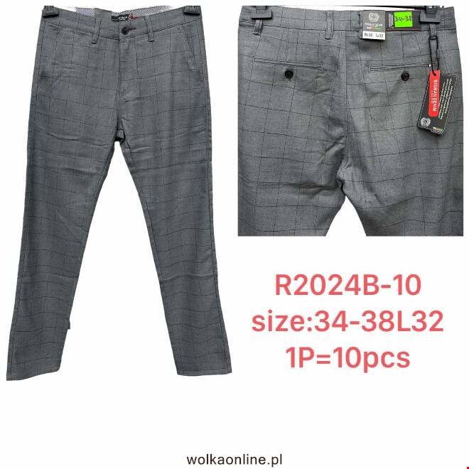 Spodnie męskie R2024B-10 1 KOLOR 34-38