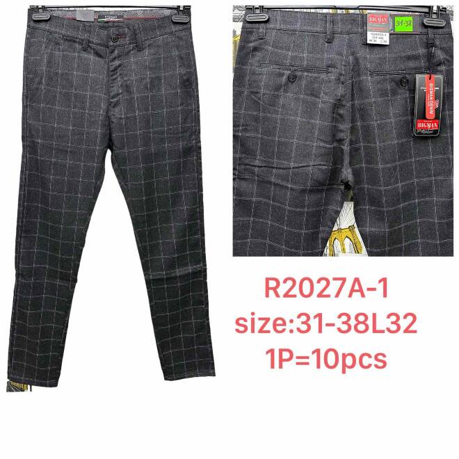 Spodnie męskie R2027A-1 1 KOLOR 31-38