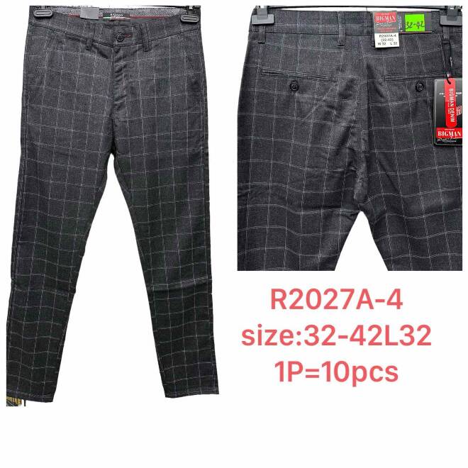 Spodnie męskie R2027A-4 1 KOLOR 32-42