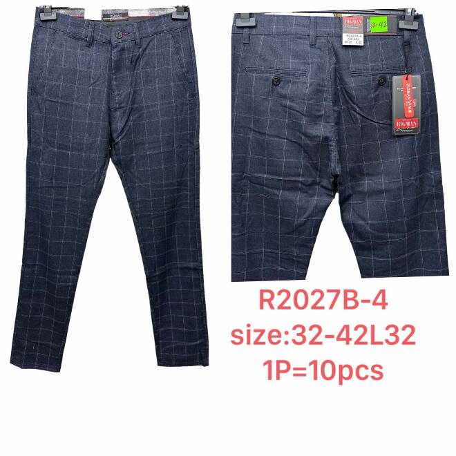 Spodnie męskie R2027B-4 1 KOLOR 32-42