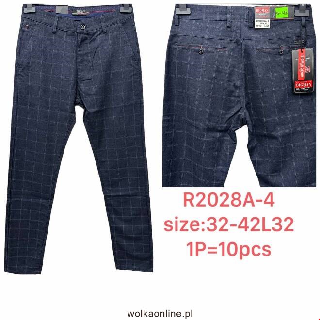 Spodnie męskie R2028A-4 1 KOLOR 32-42